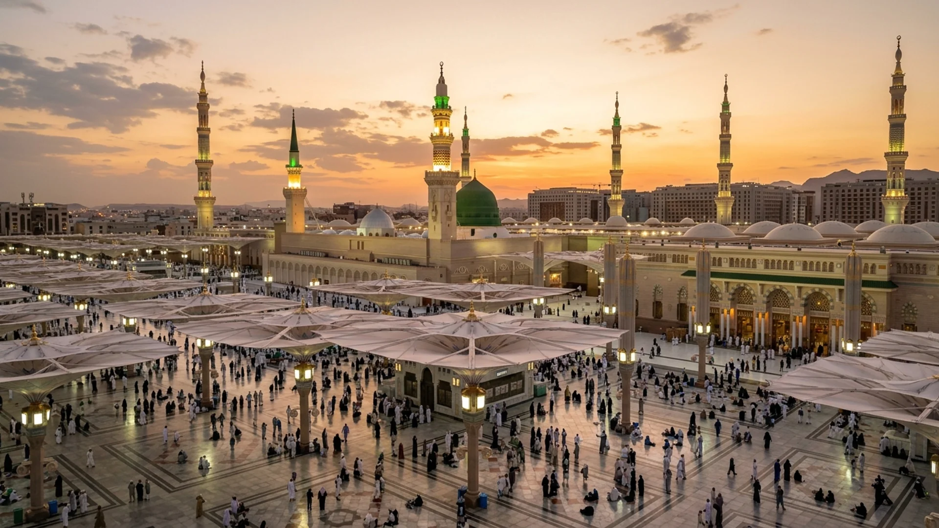 Ketenangan Ibadah di Masjid Nabawi Madinah